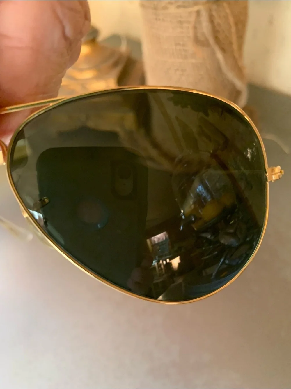 Men’s RAY-BAN Vintage Bausch and Lomb aviator sunglasses. NO SCRATCHES nose pads